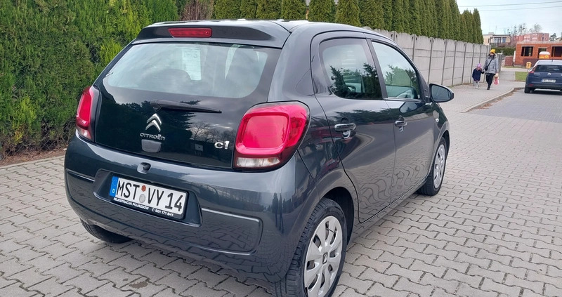 Citroen C1 cena 26999 przebieg: 79230, rok produkcji 2018 z Luboń małe 92